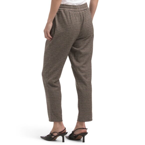 HAVER + BLAIR Neutral Cozy Jacquard Knit Joggers - Picture 2 of 2